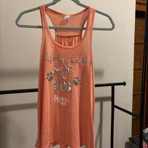 Life is Better with a Dog Racerback Tank Top